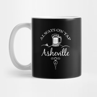 Always On Tap - Asheville Beer - WO Black 22 Mug